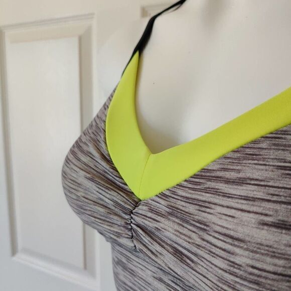 ZeroXposur space-dyed racerback tankini top sz 6 - Picture 8 of 15